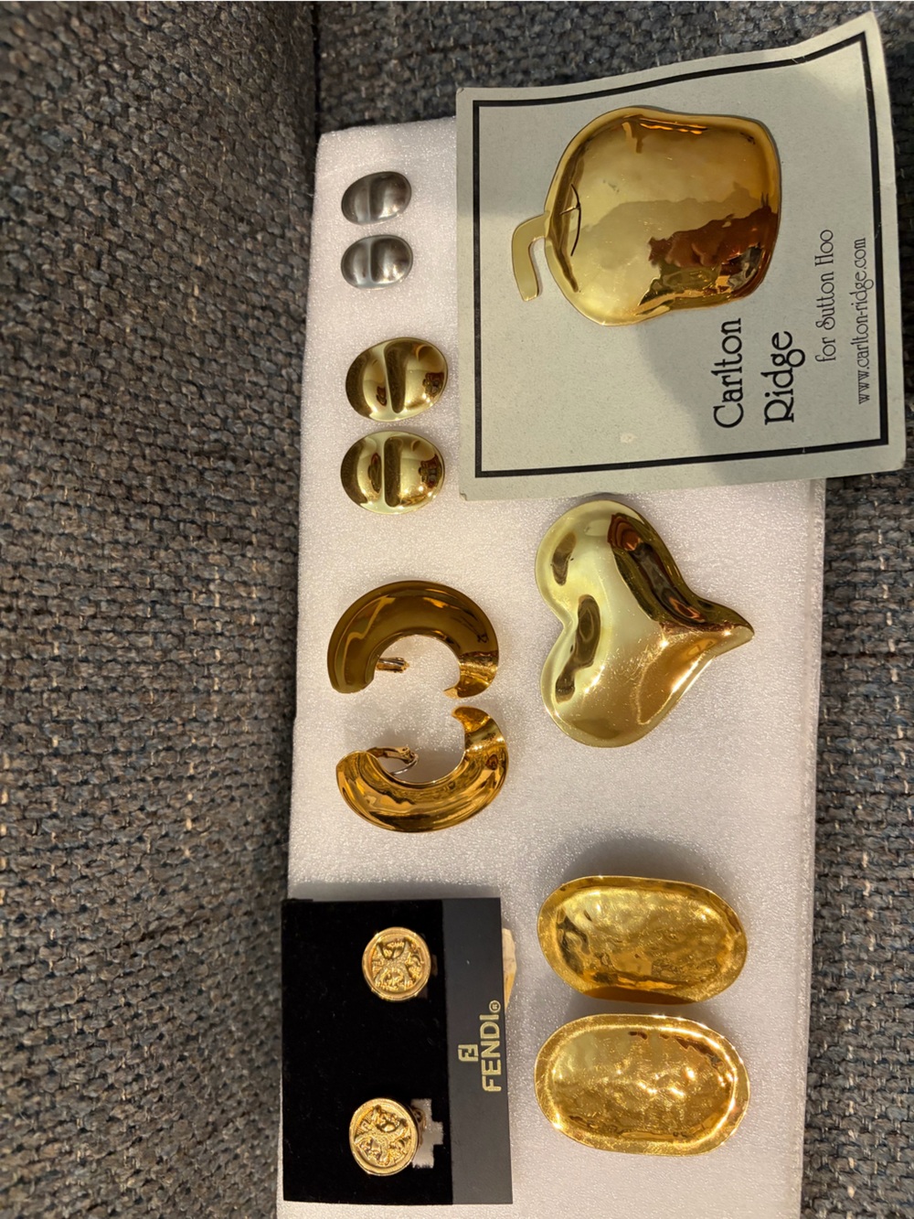 Collection of Carlton Ridge Earrings and Pins